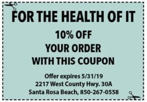 For The Health May 2019 Coupons