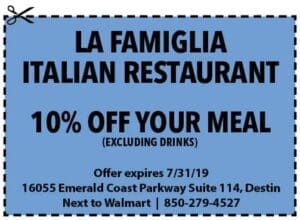 La Famiglia July 2019