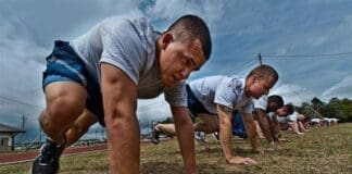 Air Force Basic Military Training Fitness Test Image
