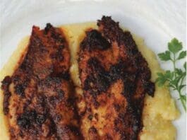 Redfish And Smoked Gouda Grits