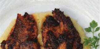 Redfish And Smoked Gouda Grits