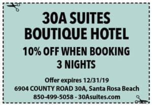30a Suites Dec 2019 Coupons
