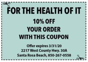 Sowal March 2020 Coupons For The Health