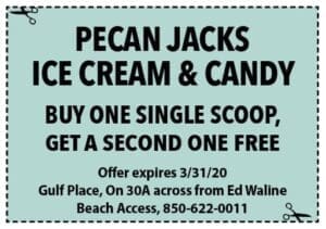 Sowal March 2020 Coupons Pecan Jacks