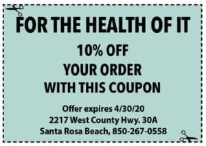 Sowal April 2020 Coupons For The Health