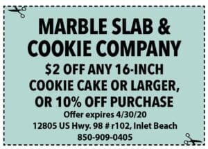 Sowal April 2020 Coupons Marble Slab