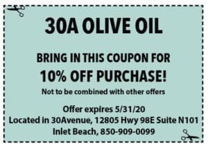 Sowal May 2020 30a Olive Oil
