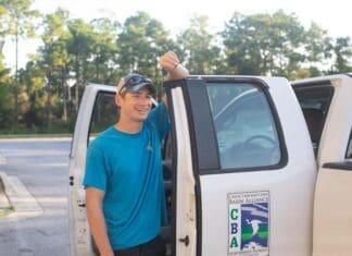 Cba Ecology Technician Chad Perko Getting Ready For Oyster Shell Pick Up