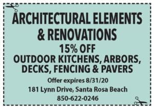 Sowal August 2020 Coupons Architectural Elements