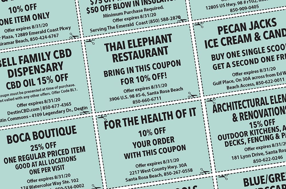 Sowal August 2020 Coupons Cover