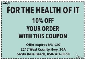 Sowal August 2020 Coupons For The Health