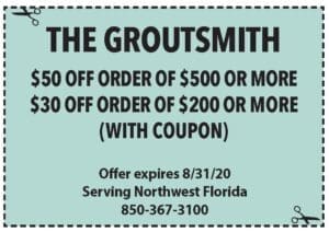 Sowal August 2020 Coupons Groutsmith