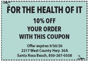 For The Health Coupons Sowal Sept 2020