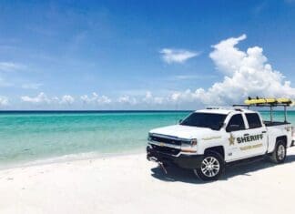 Walton County Sherrif Truck