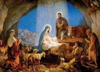 Jesus Nativity Scene Drawing Image In Vector Cliparts Category At Pixy.org