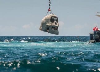 Underwater Museum Skull