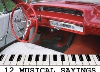 January 2021 Art Work 12 Musical Sayings