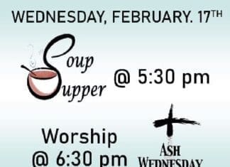 21 Soup Supper Ash Wednesday