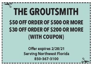 Sowal Feb 2021 Coupons Groutsmith