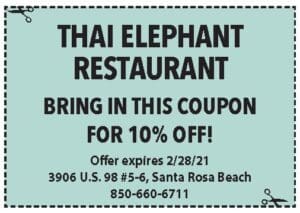 Sowal Feb 2021 Coupons Thai Elephant