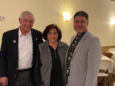Bonnie Mcquiston, Secretary And Newly Elected Vice Chairman, Artie Rodriguez. Kriss Fauk, Our Treasurer, Was Unable To Attend This Meeting