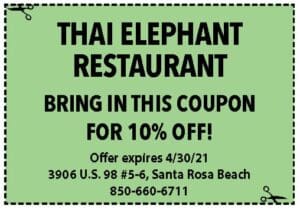 Sowal Coupons Thai Elephant April 2021