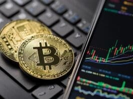 Bitcoin Gold Cryptocurrency Trading Chart