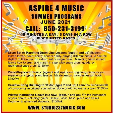 Studio 237 2021 Summer Camp Advert
