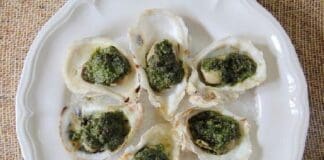 Baked Oysters Rockefeller