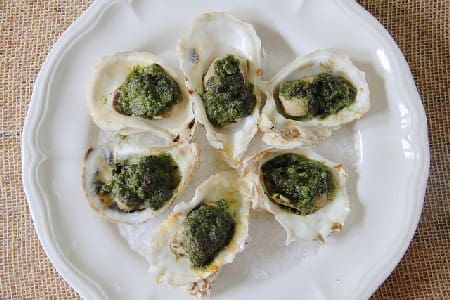 Baked Oysters Rockefeller