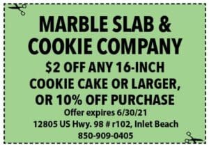 Sowal June 2021 Coupons Marble Slab