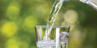 Water Pouring Into Glass