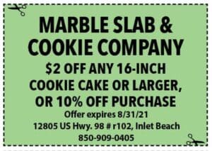 Sowal August 2021 Coupons Marble Slab
