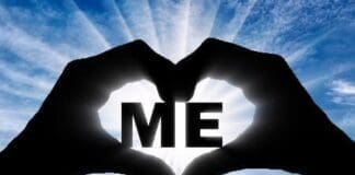 Man's,hands,hold,the,word,to,me,,showing,that,he