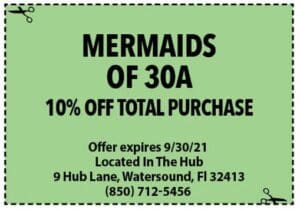 Sowal September 2021 Coupons Mermaids Of 30a