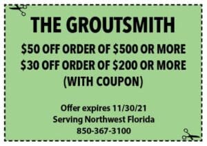 Sowal November 2021 Coupons Groutsmith