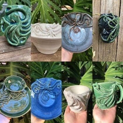 Jbatson Octopus Pottery