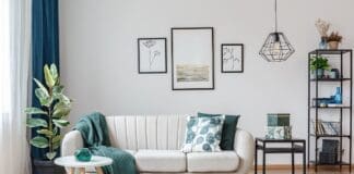 Posters In Cozy Apartment Interior
