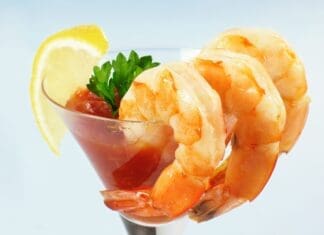 Shrimp Martini Cocktail