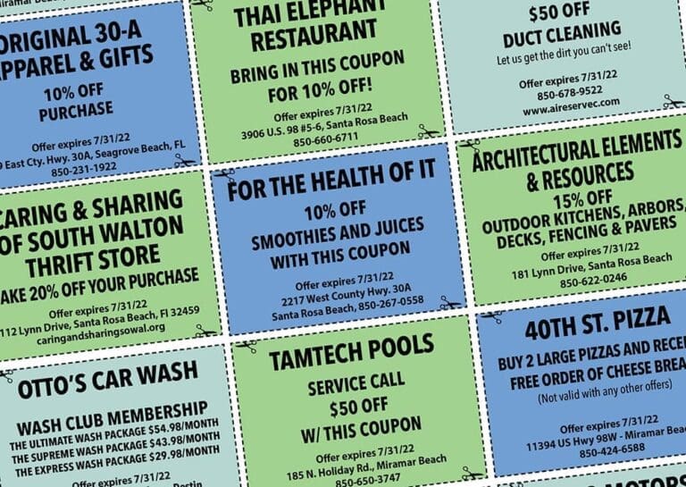 COUPONS July 2022