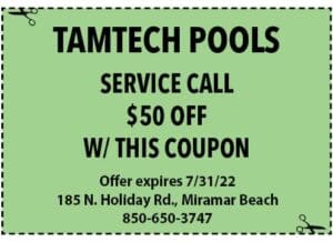 Sowal Life 2022 July Coupons Tamtech Pools