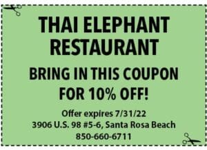 Sowal Life 2022 July Coupons Thai Elephant