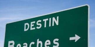 Destin Beaches Sign