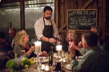 Chef Nikhil Abuvala And Customers