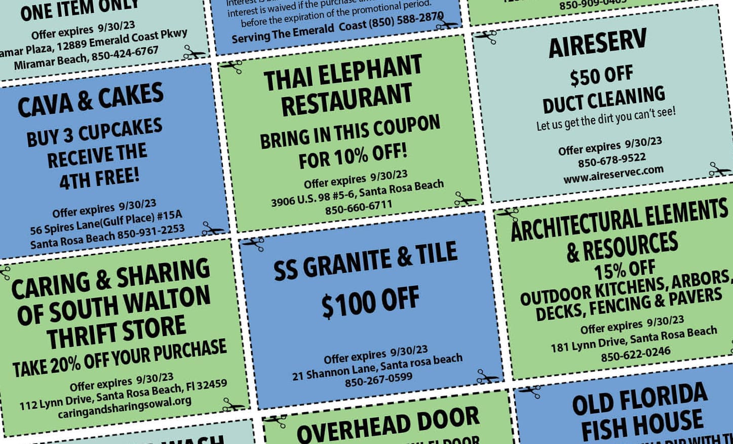 Sowal 2023 Sept Coupons