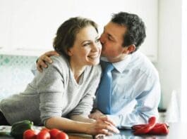 Happy Couple Loving Feeling 534x462