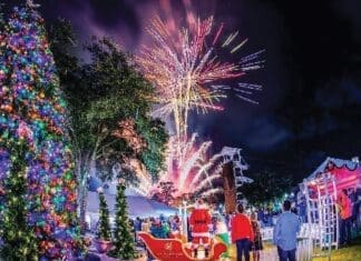Baytowne Santa Arrival