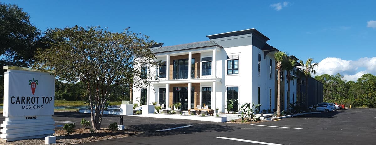 Carrot Top Designs Building