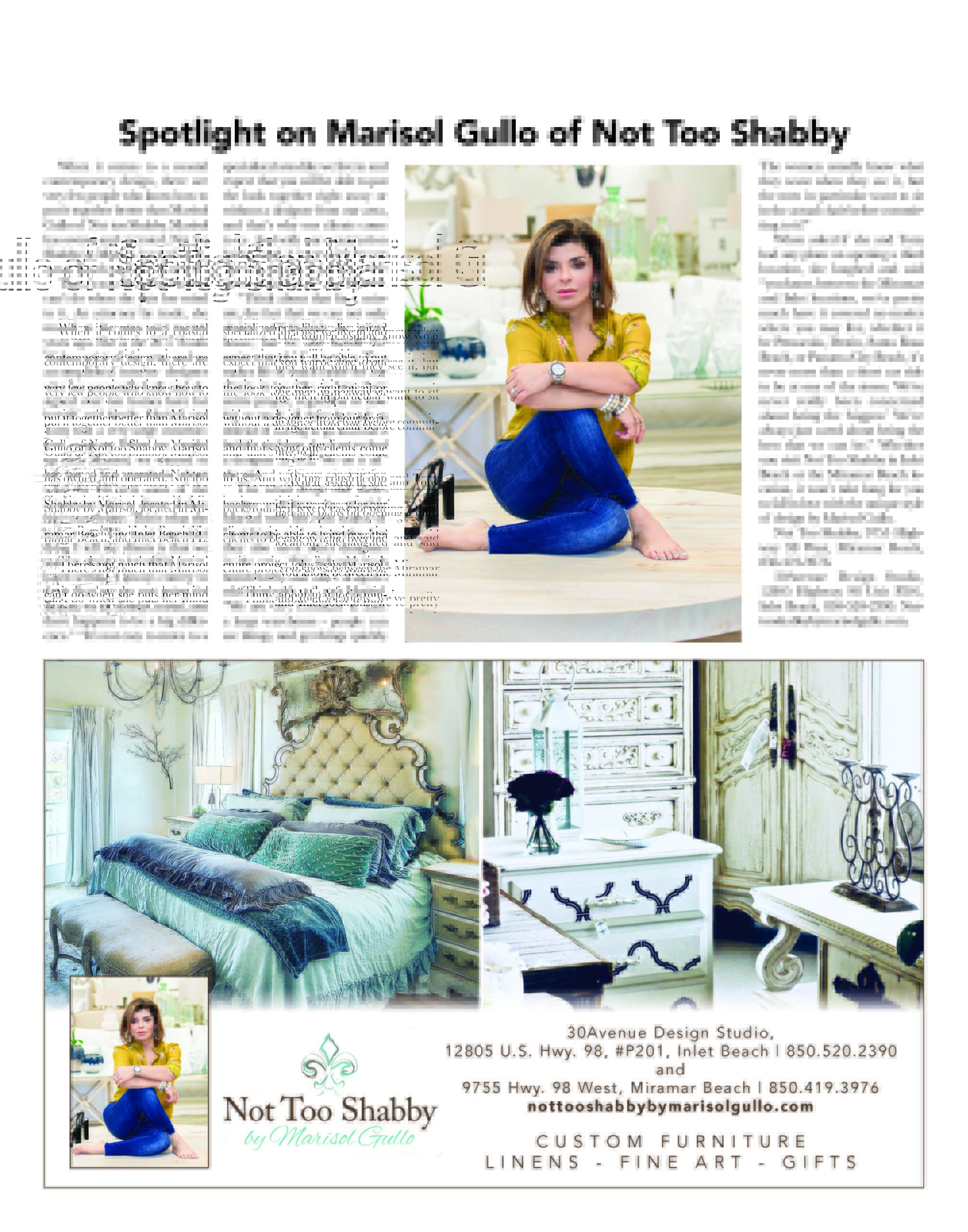 Not Too Shabby Page