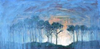 Dusk At Western Lake 2014 Web